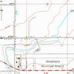 United States Geological Survey Wheatland, WY (1951, 24000-Scale) digital map