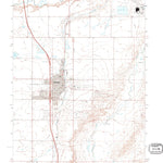 United States Geological Survey Wheatland, WY (1990, 24000-Scale) digital map