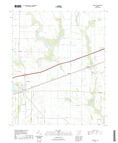 United States Geological Survey Wheatley, AR (2020, 24000-Scale) digital map