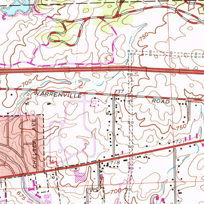 United States Geological Survey Wheaton, IL (1962, 24000-Scale) digital map