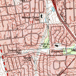 United States Geological Survey Wheaton, IL (1993, 24000-Scale) digital map