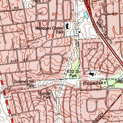 United States Geological Survey Wheaton, IL (1993, 24000-Scale) digital map