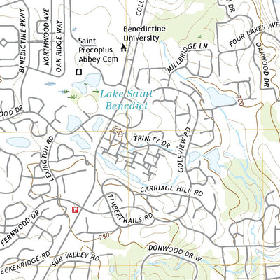 United States Geological Survey Wheaton, IL (2021, 24000-Scale) digital map