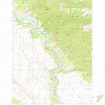 United States Geological Survey Wheaton Mountain, ID (1966, 24000-Scale) digital map