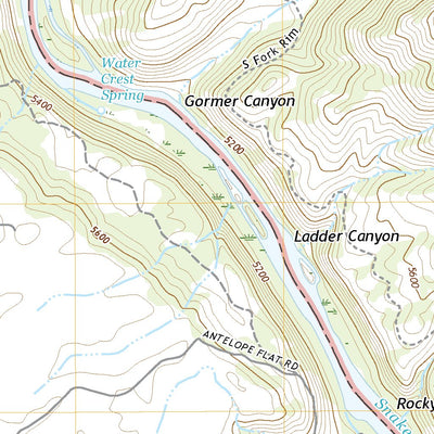 United States Geological Survey Wheaton Mountain, ID (2020, 24000-Scale) digital map