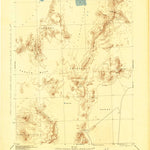 United States Geological Survey Wheelbarrow Peak, NV (1942, 125000-Scale) digital map