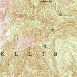 United States Geological Survey Wheelbarrow Peak, NV (1952, 62500-Scale) digital map