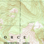 United States Geological Survey Wheelbarrow Peak, NV (1988, 24000-Scale) digital map