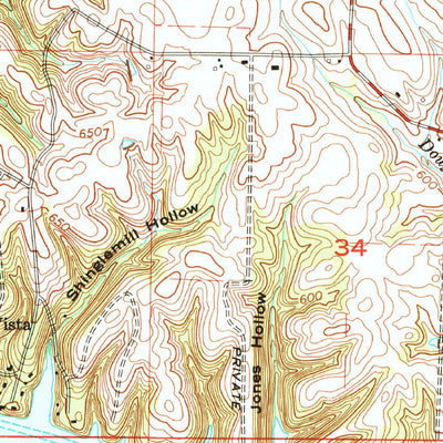 United States Geological Survey Wheeler Dam, AL (1971, 24000-Scale) digital map