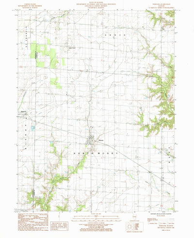 United States Geological Survey Wheeler, IL (1985, 24000-Scale) digital map