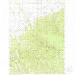 United States Geological Survey Wheeler Mountain, MT (1987, 24000-Scale) digital map