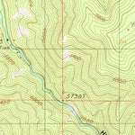 United States Geological Survey Wheeler Mountain, MT (1987, 24000-Scale) digital map