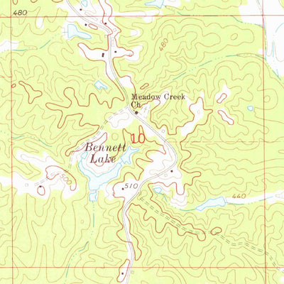 United States Geological Survey Wheeler, MS (1973, 24000-Scale) digital map