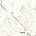 United States Geological Survey Wheeler, MT (1958, 24000-Scale) digital map