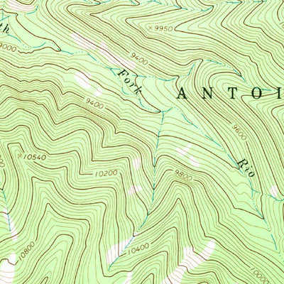 United States Geological Survey Wheeler Peak, NM (1963, 24000-Scale) digital map
