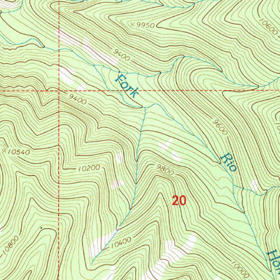 United States Geological Survey Wheeler Peak, NM (1995, 24000-Scale) digital map