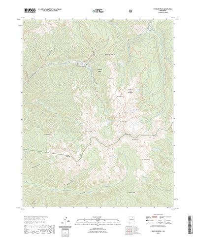 United States Geological Survey Wheeler Peak, NM (2023, 24000-Scale) digital map