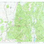 United States Geological Survey Wheeler Peak, NM-CO (1982, 100000-Scale) digital map