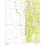 United States Geological Survey Wheeler Peak, NV (1948, 62500-Scale) digital map