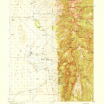 United States Geological Survey Wheeler Peak, NV (1950, 62500-Scale) digital map