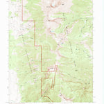 United States Geological Survey Wheeler Peak, NV (1990, 24000-Scale) digital map