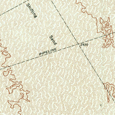 United States Geological Survey Wheeler Ranch, TX (1971, 24000-Scale) digital map
