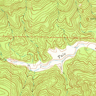 United States Geological Survey Wheeler Springs, CA (1943, 24000-Scale) digital map