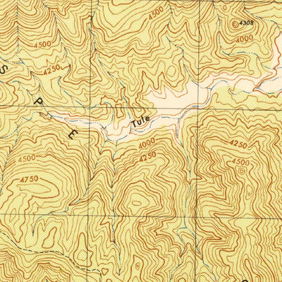 United States Geological Survey Wheeler Springs, CA (1944, 31680-Scale) digital map
