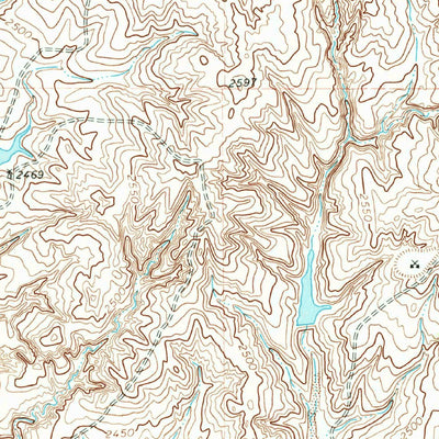 United States Geological Survey Wheeler, TX (1962, 24000-Scale) digital map
