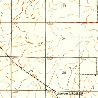 United States Geological Survey Wheeler, WA (1923, 62500-Scale) digital map