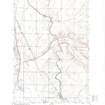 United States Geological Survey Wheeler, WA (1956, 24000-Scale) digital map