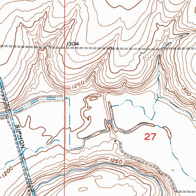 United States Geological Survey Wheeler, WA (1956, 24000-Scale) digital map