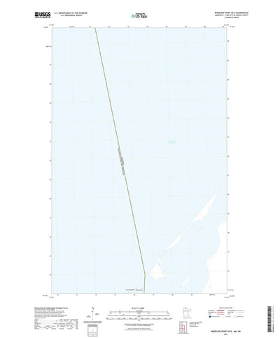United States Geological Survey Wheelers Point OE N, MN (2022, 24000-Scale) digital map