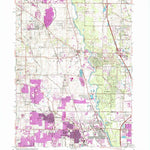 United States Geological Survey Wheeling, IL (1963, 24000-Scale) digital map
