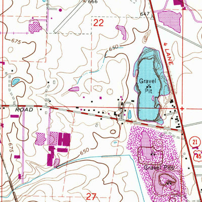 United States Geological Survey Wheeling, IL (1963, 24000-Scale) digital map