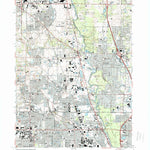 United States Geological Survey Wheeling, IL (1993, 24000-Scale) digital map