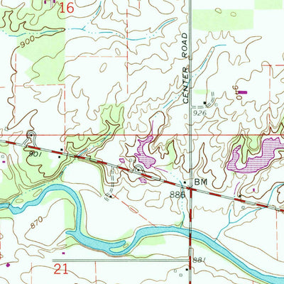 United States Geological Survey Wheeling, IN (1960, 24000-Scale) digital map