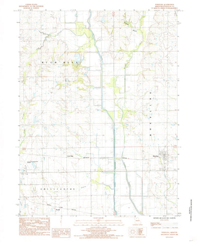 United States Geological Survey Wheeling, MO (1984, 24000-Scale) digital map