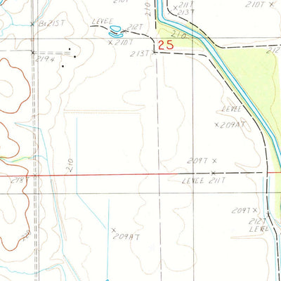 United States Geological Survey Wheeling, MO (1984, 24000-Scale) digital map