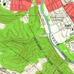 United States Geological Survey Wheeling, WV-OH (1956, 24000-Scale) digital map
