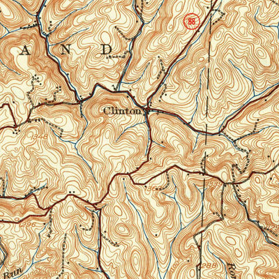 United States Geological Survey Wheeling, WV-OH-PA (1942, 62500-Scale) digital map