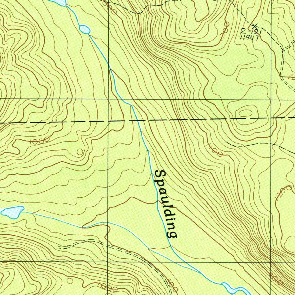 Wheelock, ME (1985, 24000-Scale) Map by United States Geological Survey ...