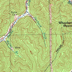 United States Geological Survey Wheelwright, KY (1992, 24000-Scale) digital map