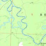 United States Geological Survey Whelen Springs, AR (1970, 24000-Scale) digital map