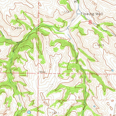 United States Geological Survey Whetstone Bay, SD (1964, 24000-Scale) digital map