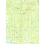 United States Geological Survey Whetstone Mountain, ME (1989, 24000-Scale) digital map