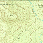 United States Geological Survey Whetstone Mountain, ME (1989, 24000-Scale) digital map