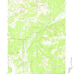 United States Geological Survey Whetstone Mountain, WY (1965, 24000-Scale) digital map