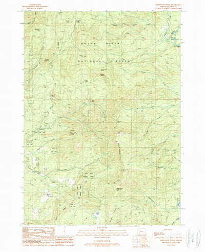 United States Geological Survey Whetstone Point, OR (1989, 24000-Scale) digital map