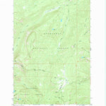 United States Geological Survey Whetstone Ridge, MT (1974, 24000-Scale) digital map